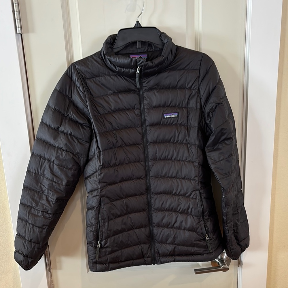 Patagonia Kids Black Down Puffer Jacket